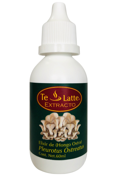 Te Latte Café - Elixir  de Pleurotus ostreatus, PLEUROTUS